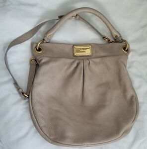 Marc Jacobs Beige Leather Shoulder Bag